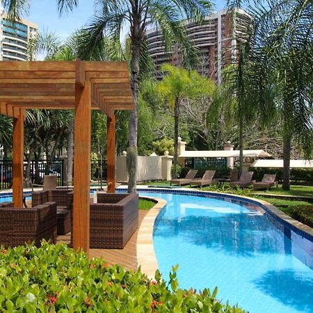 Barra Da Tijuca - 508 - De Frente Para Maravilhosa Piscina - Estacionamento Gratuito - Academia Comphania Atletica - Balsa Para Praia Gratis - Microondas - Geladeira Grande - Recepcao 24Horas - Wi-Fi - Com Pia Rio de Janeiro Dış mekan fotoğraf