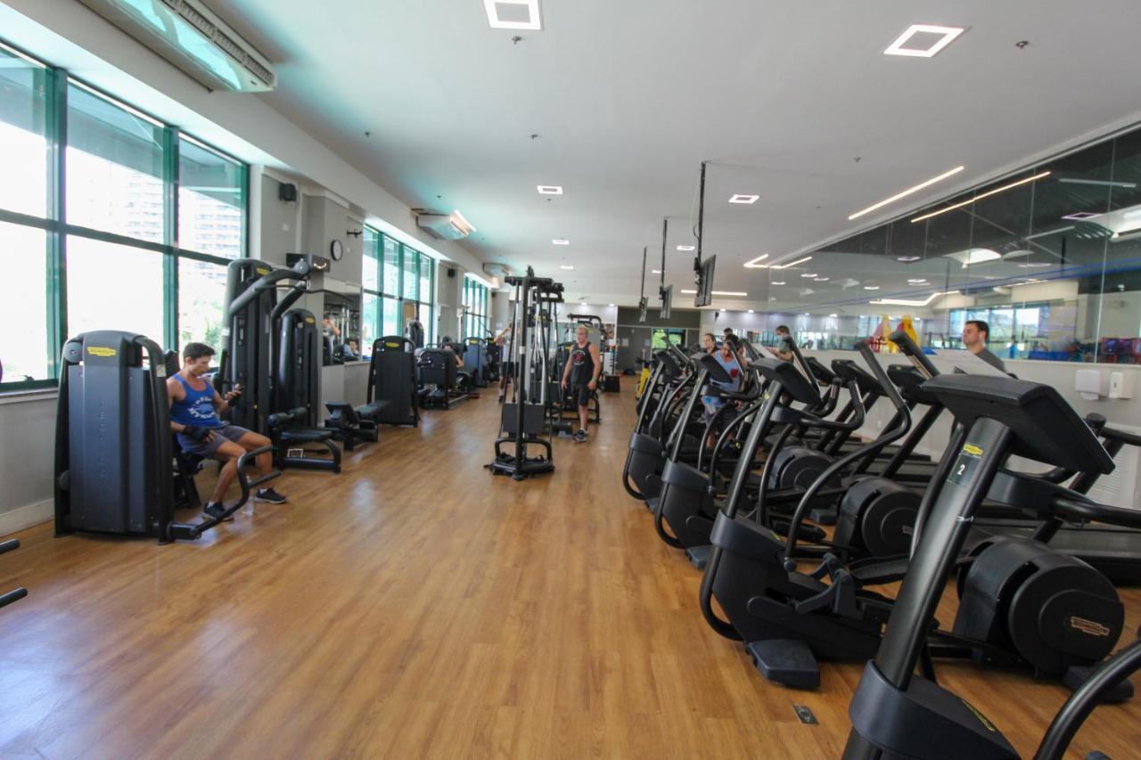 Barra Da Tijuca - 508 - De Frente Para Maravilhosa Piscina - Estacionamento Gratuito - Academia Comphania Atletica - Balsa Para Praia Gratis - Microondas - Geladeira Grande - Recepcao 24Horas - Wi-Fi - Com Pia Rio de Janeiro Dış mekan fotoğraf