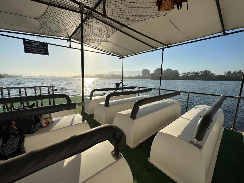 Barra Da Tijuca - 508 - De Frente Para Maravilhosa Piscina - Estacionamento Gratuito - Academia Comphania Atletica - Balsa Para Praia Gratis - Microondas - Geladeira Grande - Recepcao 24Horas - Wi-Fi - Com Pia Rio de Janeiro Dış mekan fotoğraf