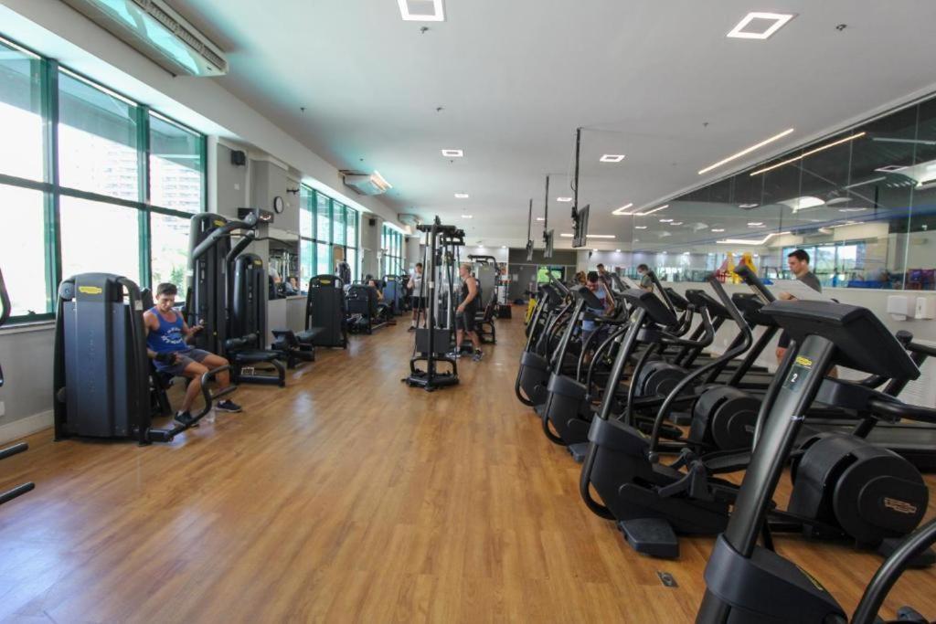 Barra Da Tijuca - 508 - De Frente Para Maravilhosa Piscina - Estacionamento Gratuito - Academia Comphania Atletica - Balsa Para Praia Gratis - Microondas - Geladeira Grande - Recepcao 24Horas - Wi-Fi - Com Pia Rio de Janeiro Dış mekan fotoğraf